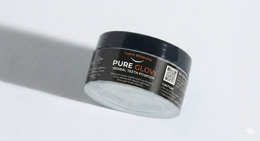 Pure Glow Herbal – 100% Chemical-Free Natural Teeth Care And Whitening Powder